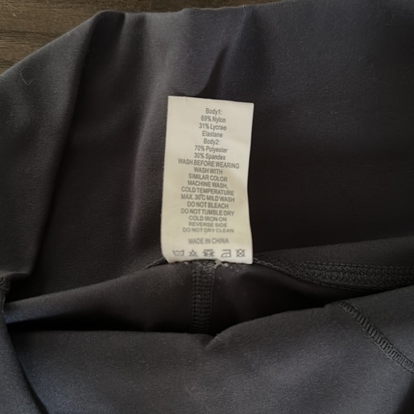 Zyia Parallel Lux high rise NWOT - Picture 5 of 8